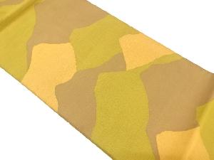 萬葉製 山並模様織り出し全通袋帯